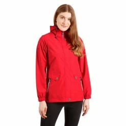 Trespass Red Flourish Waterproof Jacket