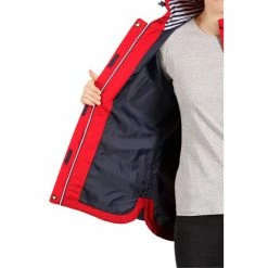 Trespass Red Flourish Waterproof Jacket -Morris & Co shop unnamed file 1028