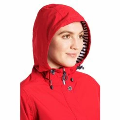 Trespass Red Flourish Waterproof Jacket -Morris & Co shop unnamed file 1029