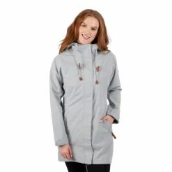 Trespass Grey Remote Waterproof Jacket