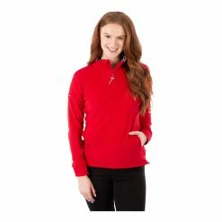 Trespass Red Big Heart Fleece