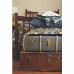 Morris & Co. Indigo Blue Strawberry Thief 300 Thread Count Housewife Pillowcase