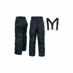 Trespass Marvellous Kids Black Ski Trousers -Morris & Co shop unnamed file 1261