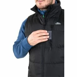 Trespass Black Clasp Padded Gilet -Morris & Co shop unnamed file 1324