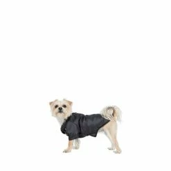 Trespass Black Khaos Dog Raincoat TP50