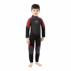 Trespass Red Amigo Kids 3mm Full Wetsuit -Morris & Co shop unnamed file 1384