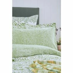 Morris & Co Set Of 2 Green Willow Bough Pillowcases