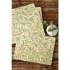 Morris & Co. By Pimpernel Set Of 4 Green Willow Bough Green Placemats