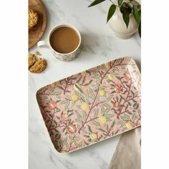 Morris & Co. Pink Fruit Serving Tray