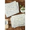 Morris & Co. By Pimpernel Set Of 6 Blue Willow Bough Blue Placemats