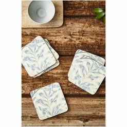 Morris & Co. By Pimpernel Set Of 6 Blue Willow Bough Coasters -Morris & Co shop unnamed file 288