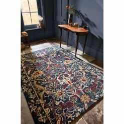 Morris & Co. Blue Snakeshead Rug