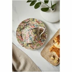 Morris & Co. By Spode Red Golden Lily Teacup And Saucer -Morris & Co shop unnamed file 429