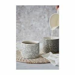 Morris & Co. Set Of 2 Grey Bachelors & Acorn Mugs -Morris & Co shop unnamed file 433