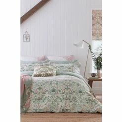 Morris & Co Pink Strawberry Thief Duvet Cover
