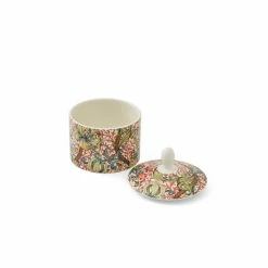 Morris & Co. Red Golden Lily Sugar Bowl -Morris & Co shop unnamed file 536