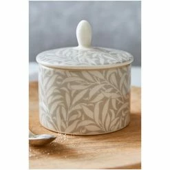 Morris & Co. By Spode Grey Willow Bough Covered Sugar Pot -Morris & Co shop unnamed file 542