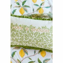 Morris & Co Green Lemon Tree/Willow Bough Cushion -Morris & Co shop unnamed file 595