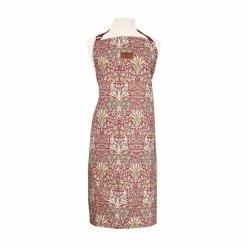 Morris & Co. Red Snakeshead Apron