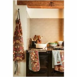 Morris & Co. Set Of 2 Multi Strawberry Thief Tea Towels -Morris & Co shop unnamed file 677