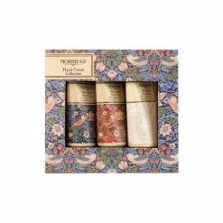 Morris & Co. Hand Cream Collection Gift Set Strawberry Thief Shea Butter