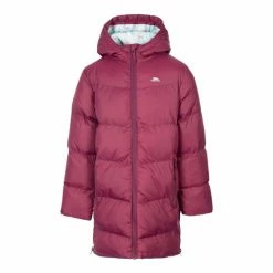 Trespass Red Pleasing Padded Jacket
