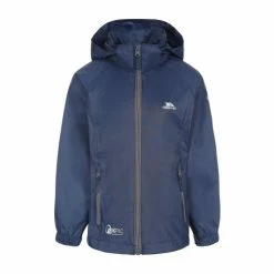Trespass Unisex Kids Qikpac X Blue Packaway Jacket