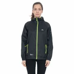 Trespass Qikpac Jacket Black