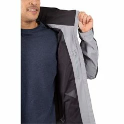 Trespass Grey Marlow Rain Jacket -Morris & Co shop unnamed file 782