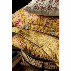 Morris & Co. Saffron Yellow Seasons By May 220 Thread Count Oxford Pillowcase -Morris & Co shop unnamed file 86