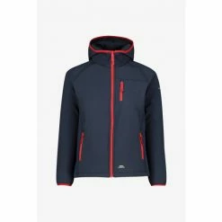 Trespass Kids Blue Kian Softshell Jacket