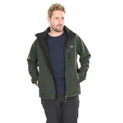 Trespass Green Accelerator II Softshell Jacket -Morris & Co shop unnamed file 912