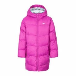 Trespass Pink Pleasing Padded Jacket -Morris & Co shop unnamed file 959