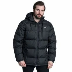 Trespass Black Clip Padded Jacket