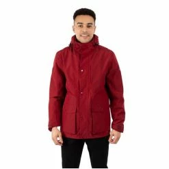 Trespass Red Sandy Waterproof Jacket -Morris & Co shop unnamed file 997